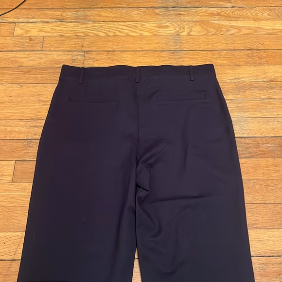 Quince Ultra Stretch Ponte Bootcut Pants in Navy, size Large - Picture 10 of 13